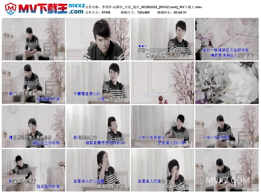 李明洋-水掺沙_台语_流行_MC502332